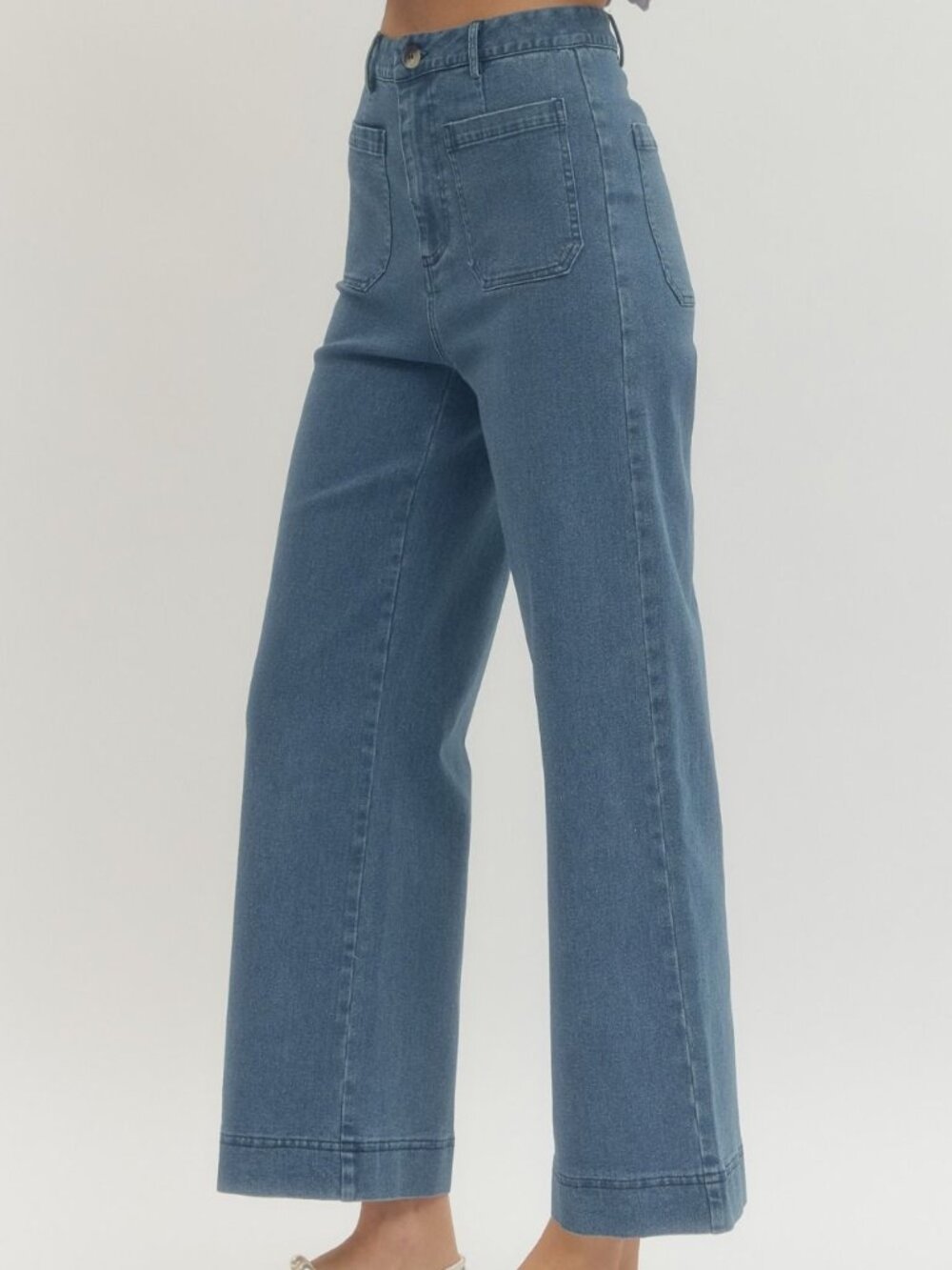 Entro Wide Leg Denim Large